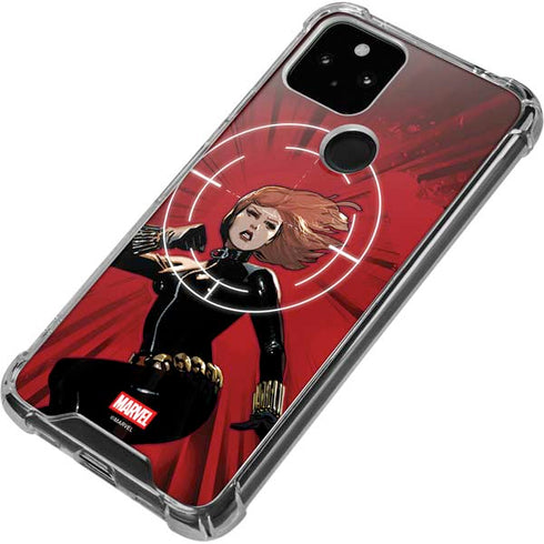 Marvel Black Widow Widowmaker Google Pixel 5 Clear Case